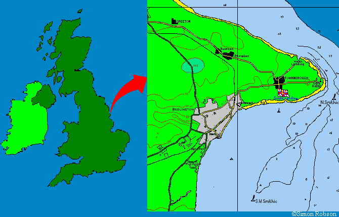 Flamborough Location Map